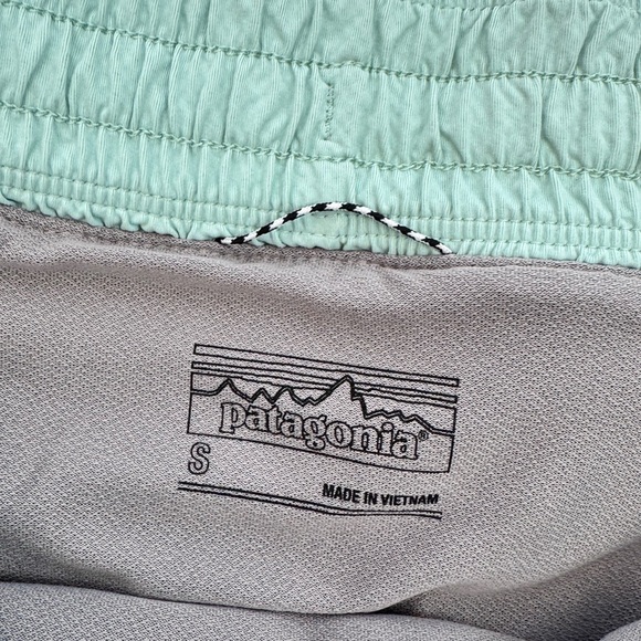 Patagonia Nine Trails Shorts 4" Inseam Green Women's Small - Picture 5 of 10